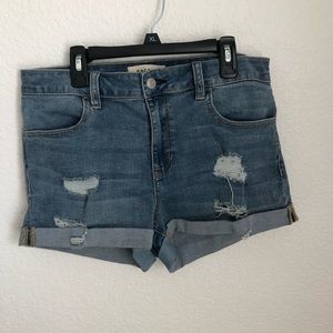 Medium wash Pacsun Jean shorts